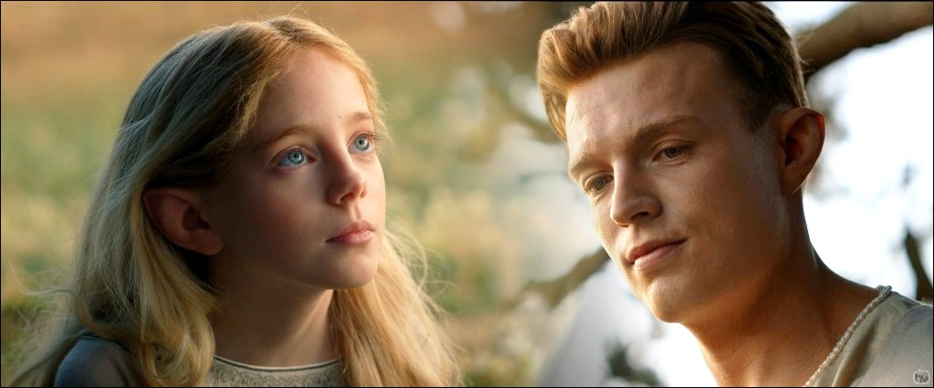 Galadriel et son frère Finrod