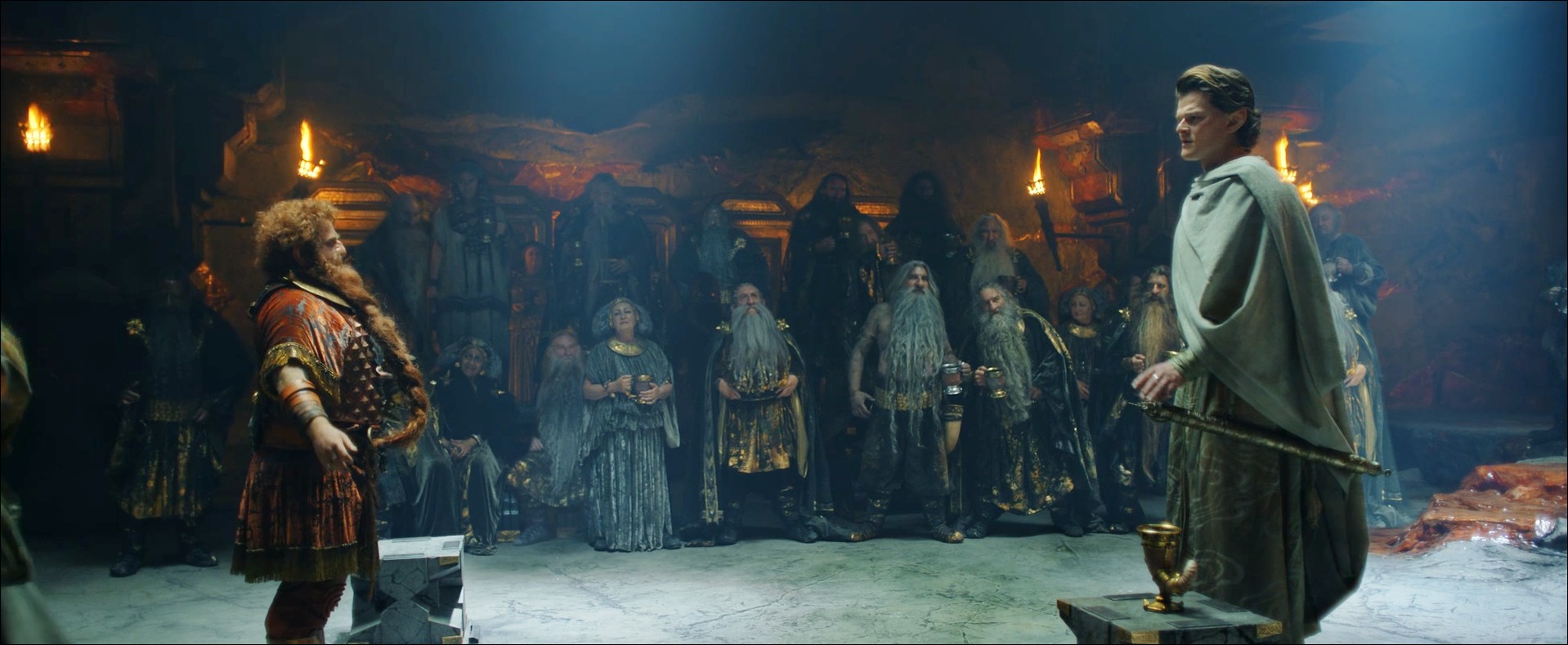 Durin Elrond Le Seigneur des Anneaux : Les Anneaux de Pouvoir