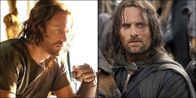 Halbrand et Aragorn